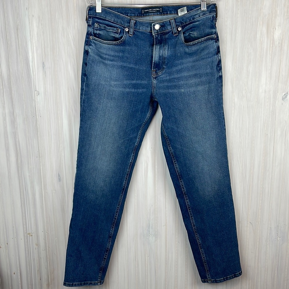 EVERLANE RELAXED STRAIGHT FIT UNIFORM JEANS